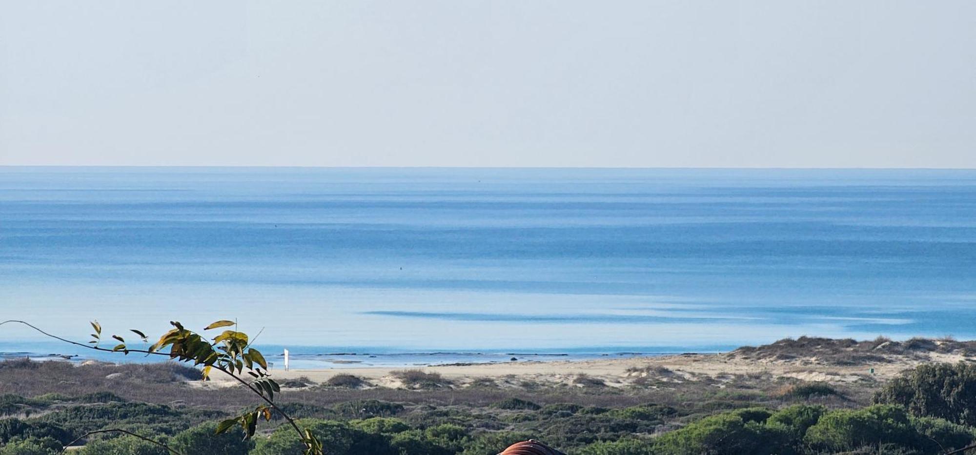 Cozy Seaview Glamping Caravan HaBonim Exterior foto